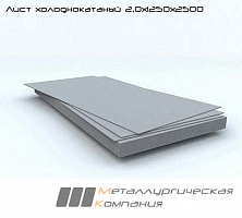 Лист холоднокатаный 2 мм