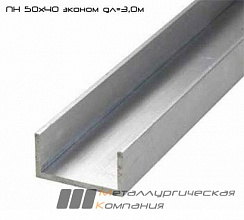 Профиль ПН 50х40 эконом 3 м